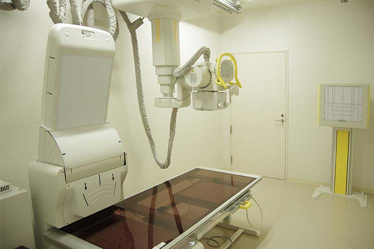 レントゲン検査室